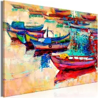 Artgeist Boats Wide taulu