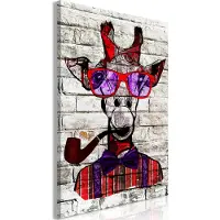 Artgeist Hipster Giraffe Vertical taulu
