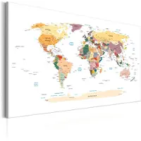 Artgeist World Map: Travel Around The World taulu
