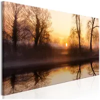 Artgeist Winter Sunset Narrow taulu