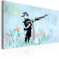 Artgeist Boy With Gun By Banksy taulu