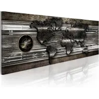 Artgeist Metalic Map taulu