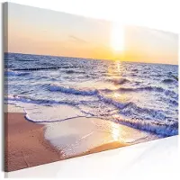 Artgeist Calm Waves Narrow Brown taulu