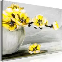 Artgeist Lightness Of Light Wide Yellow taulu