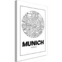 Artgeist Retro Munich Vertical taulu