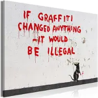 Artgeist Quotes Graffiti Wide taulu