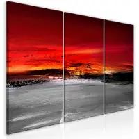 Artgeist Crimson Landscape taulusetti