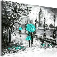 Artgeist Walk In London Wide Turquoise taulu