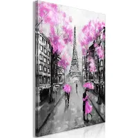 Artgeist Paris Rendez-Vous Vertical Pink taulu