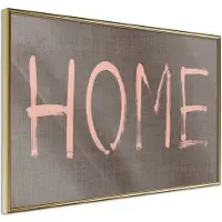 Artgeist Simply Home (Pink) juliste