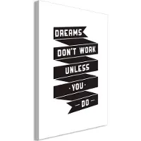 Artgeist Dreams Don'T Work Vertical taulu