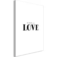 Artgeist Simple Love Vertical taulu