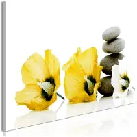 Artgeist Calm Mallow Narrow Yellow taulu