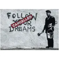 Kärkkäinen Artgeist Dreams Cancelled (Banksy) fototapetti