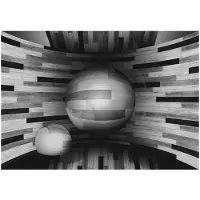 Kärkkäinen Artgeist Gray Sphere fototapetti