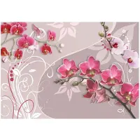 Artgeist Flight Of Pink Orchids fototapetti