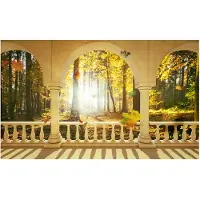 Artgeist Dream about autumnal forest fototapetti