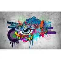 Kärkkäinen Artgeist Graffiti Eye fototapetti