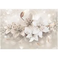 Kärkkäinen Artgeist Diamond Lilies itseliimautuva fototapetti
