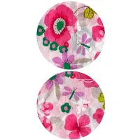 Artgeist Pink Meadow - Circle fototapetti
