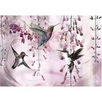 Kärkkäinen Artgeist Flying Hummingbirds (Pink) fototapetti