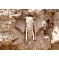Kärkkäinen Artgeist Elephant Carving (South Africa) fototapetti