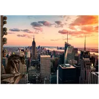 Kärkkäinen Artgeist New York: The Skyscrapers And Sunset fototapetti