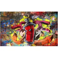 Artgeist Graffiti monster fototapetti