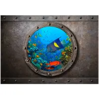 Kärkkäinen Artgeist Submarine Window fototapetti