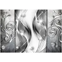 Kärkkäinen Artgeist Diamonds In Silver itseliimautuva fototapetti
