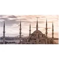 Artgeist Sininen moskeija - Istanbul fototapetti XXL