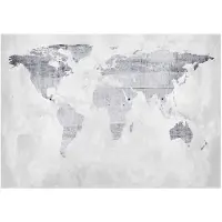 Kärkkäinen Artgeist Concrete Map itseliimautuva fototapetti
