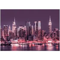 Kärkkäinen Artgeist Nyc: Purple Nights fototapetti