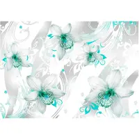 Artgeist Sounds Of Subtlety - Turquoise fototapetti