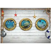 Kärkkäinen Artgeist Tree Portholes itseliimautuva fototapetti
