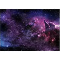 Kärkkäinen Artgeist Purple Nebula itseliimautuva fototapetti