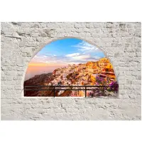Kärkkäinen Artgeist Santorini itseliimautuva fototapetti