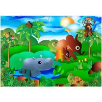 Artgeist Animal Family fototapetti