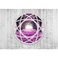 Kärkkäinen Artgeist Fuchsia Landscape fototapetti