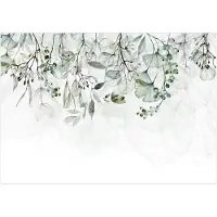 Kärkkäinen Artgeist Foggy Nature - Green itseliimautuva fototapetti