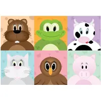 Artgeist Cheerful Animals fototapetti