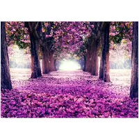 Kärkkäinen Artgeist Flower Road itseliimautuva fototapetti