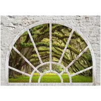 Kärkkäinen Artgeist Window To Secret Forest itseliimautuva fototapetti