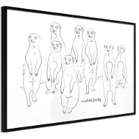 Artgeist Meerkat Lookout juliste