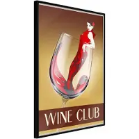 Artgeist Woman Is Like a Wine juliste