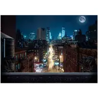 Kärkkäinen Artgeist Sleepy New York itseliimautuva fototapetti