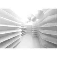 Kärkkäinen Artgeist White Maze itseliimautuva fototapetti