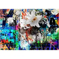 Kärkkäinen Artgeist Urban Lily itseliimautuva fototapetti