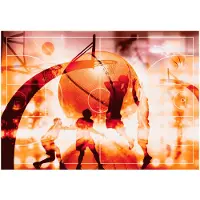 Kärkkäinen Artgeist My Sport: Basketball itseliimautuva fototapetti