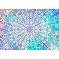 Kärkkäinen Artgeist Girly Mandala (Blue) itseliimautuva fototapetti